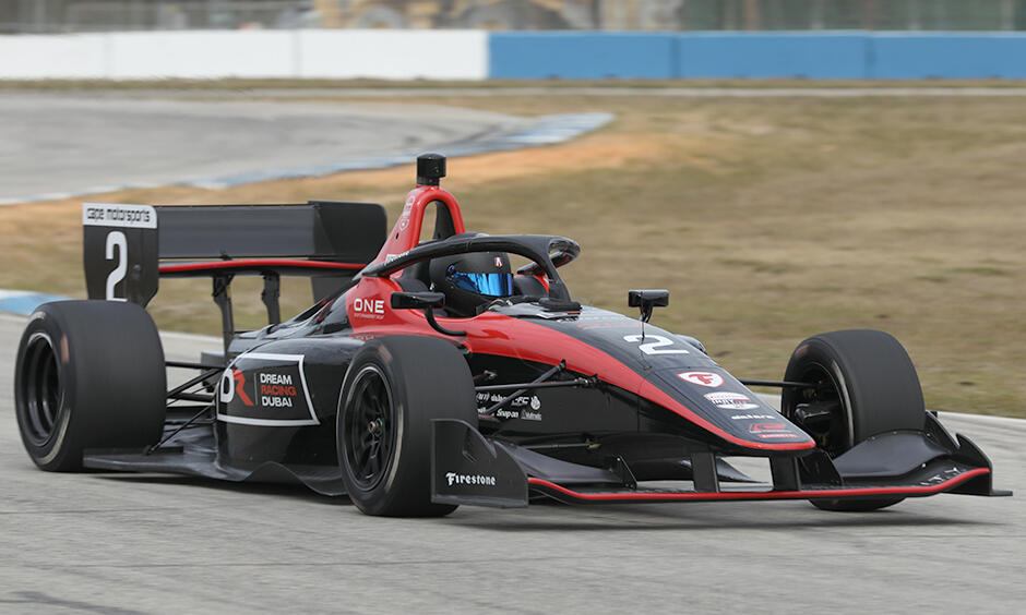 Indy NXT - A picture of the Indy Lights 15